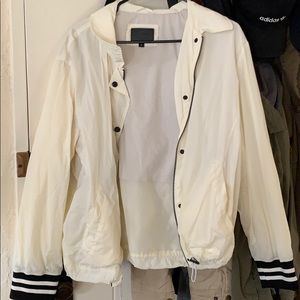Cream and black Ugg Windbreaker